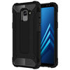 Military Defender Tough Shockproof Case for Samsung Galaxy A8 (2018) - Black